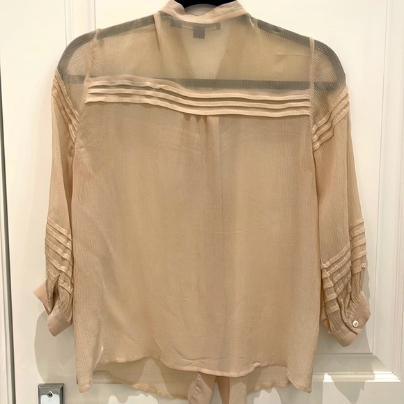 Sandra Chiffon Blouse - beautifully detailed (fits S-M) - Picture 4 of 4